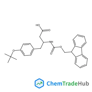 (3S)-3-{[(9H-Fluoren-9-ylmethoxy)carbonyl]amino}-4-{4-[(2-methyl-2-propanyl)oxy]phenyl}butanoic acid