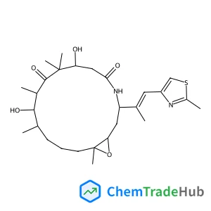 (1S,3S,7S,10R,11S,12S,16R)-7,11-Dihydroxy-8,8,10,12,16-pentamethyl-3-[(1E)-1-(2-methyl-1,3-thiazol-4-yl)-1-propen-2-yl]-17-oxa-4-azabicyclo[14.1.0]heptadecane-5,9-dione