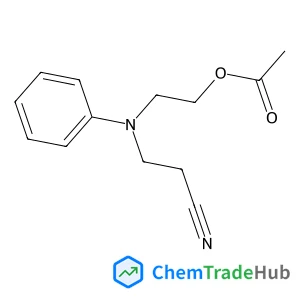 2-[(2-Cyanoethyl)(phenyl)amino]ethyl acetate