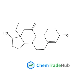 (8S,9S,10R,14S)-13-Ethyl-17-hydroxy-11-methylene-6,7,8,9,10,11,12,13,14,15,16,17-dodecahydro-1H-cyclopenta[a]phenanthren-3(2H)-one