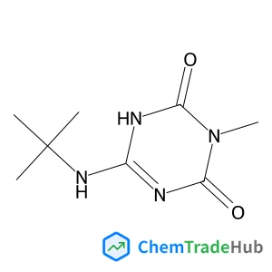 3-Methyl-6-[(2-methyl-2-propanyl)amino]-1,3,5-triazine-2,4(1H,3H)-dione