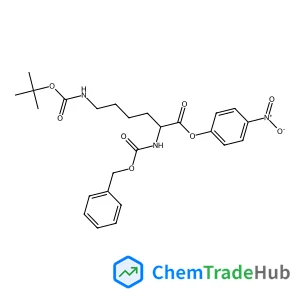 4-Nitrophenyl N~2~-[(benzyloxy)carbonyl]-N~6~-{[(2-methyl-2-propanyl)oxy]carbonyl}-L-lysinate