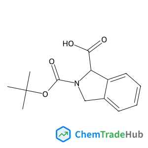 2-{[(2-Methyl-2-propanyl)oxy]carbonyl}-1-isoindolinecarboxylic acid
