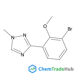 3-(3-Bromo-2-methoxyphenyl)-1-methyl-1H-1,2,4-triazole