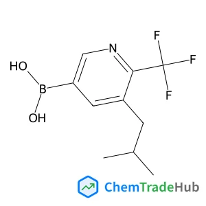 5-(iso-Butyl)-6-trifluoromethylpyridine-3-boronic acid