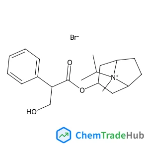(3-endo,8-syn)-3-[(3-Hydroxy-2-phenylpropanoyl)oxy]-8-isopropyl-8-methyl-8-azoniabicyclo[3.2.1]octane bromide