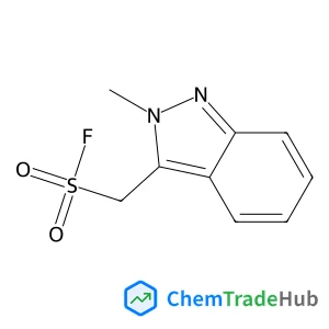 (2-Methyl-2H-indazol-3-yl)methanesulfonyl fluoride structure