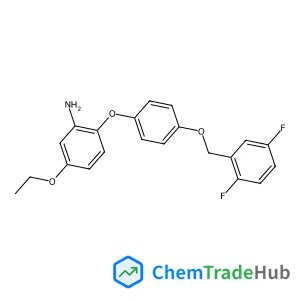 2-{4-[(2,5-Difluorobenzyl)oxy]phenoxy}-5-ethoxyaniline