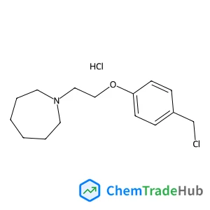 1-[2-[4-(CHLOROMETHYL)PHENOXY]ETHYL]AZEPANE,HYDROCHLORIDE