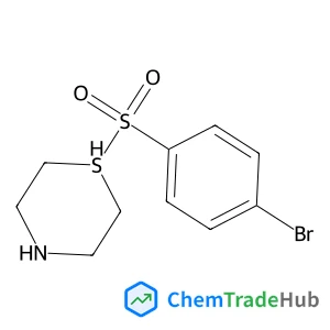 4-[(4-Bromophenyl)sulfonyl]thiomorpholine structure