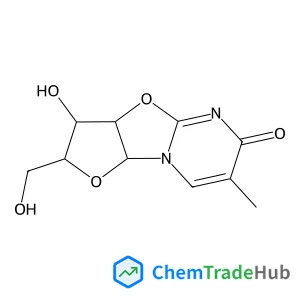 (2R,3R,3aS,9aR)-3-Hydroxy-2-(hydroxymethyl)-7-methyl-2,3,3a,9a-tetrahydro-6H-furo[2',3':4,5][1,3]oxazolo[3,2-a]pyrimidin-6-one