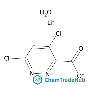 Lithium 4,6-dichloro-3-pyridazinecarboxylate hydrate (1:1:1)