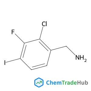 (2-CHLORO-3-FLUORO-4-IODOPHENYL)METHANAMINE