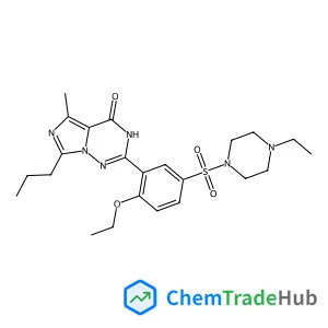 2-{2-Ethoxy-5-[(4-ethyl-1-piperazinyl)sulfonyl]phenyl}-5-methyl-7-propylimidazo[5,1-f][1,2,4]triazin-4(3H)-one
