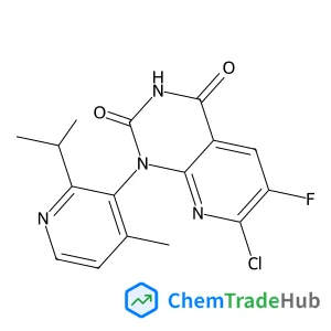 7-Chloro-6-fluoro-1-(2-isopropyl-4-methyl-3-pyridinyl)pyrido[2,3-d]pyrimidine-2,4(1H,3H)-dione
