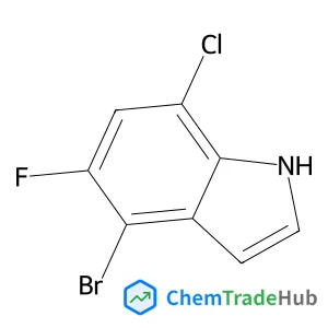 1H-INDOLE, 4-BROMO-7-CHLORO-5-FLUORO-