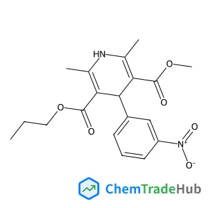 Methyl propyl 2,6-dimethyl-4-(3-nitrophenyl)-1,4-dihydro-3,5-pyridinedicarboxylate