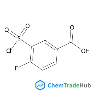 3-(Chlorosulfonyl)-4-fluorobenzoic acid