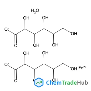 Iron(2+) D-gluconate hydrate (1:2:2)