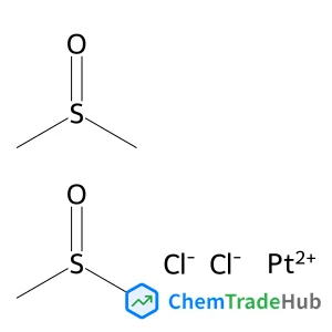 Platinum(2+) chloride - (methylsulfinyl)methane (1:2:2)