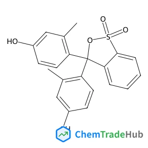 2-[(Z)-(4-Hydroxy-2-methylphenyl)(2-methyl-4-oxo-2,5-cyclohexadien-1-ylidene)methyl]benzenesulfonic acid
