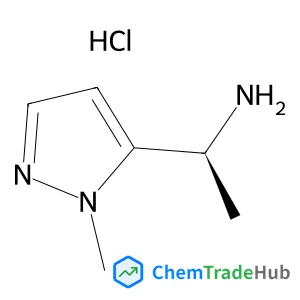 (S)-1-(1-METHYL-1H-PYRAZOL-5-YL)ETHAN-1-AMINE HYDROCHLORIDE