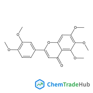 2-(3,4-Dimethoxyphenyl)-5,6,7-trimethoxy-4H-chromen-4-one Chemical_Structure_Of