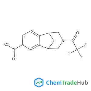 2,2,2-Trifluoro-1-(4-nitro-10-azatricyclo[6.3.1.0~2,7~]dodeca-2,4,6-trien-10-yl)ethanone