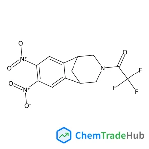 1-(4,5-Dinitro-10-azatricyclo[6.3.1.0~2,7~]dodeca-2,4,6-trien-10-yl)-2,2,2-trifluoroethanone