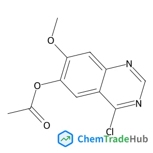4-Chloro-7-methoxy-6-quinazolinyl acetate