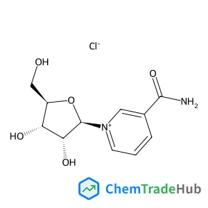 3-carbamoyl-1-((2R,3R,4S,5R)-3,4-dihydroxy-5-(hydroxymethyl)tetrahydrofuran-2-yl)pyridin-1-ium chloride