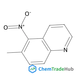 6-Methyl-5-nitroquinoline structure