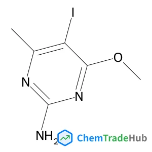 5-Iodo-4-methoxy-6-methyl-2-pyrimidinamine 5-Iodo-4-methoxy-6-methyl-2-pyrimidinamine
