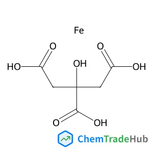 Iron(3+) 2-hydroxy-1,2,3-propanetricarboxylate hydrate (1:1:4)