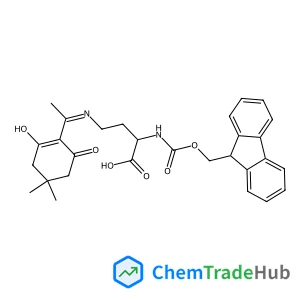 (2S)-4-{[2-(4,4-Dimethyl-2,6-dioxocyclohexylidene)ethyl]amino}-2-{[(9H-fluoren-9-ylmethoxy)carbonyl]amino}butanoic acid