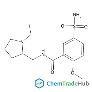 N-{[(2S)-1-Ethyl-2-pyrrolidinyl]methyl}-2-methoxy-5-sulfamoylbenzamide
