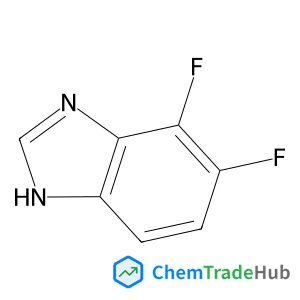 4,5-Difluoro-1H-benzimidazole structure