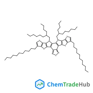 12,13-Bis(2-butyloctyl)-3,9-diundecyl-12,13-dihydro-[1,2,5]thiadiazolo[3,4-e]thieno[2'',3'':4',5']thieno[2',3':4,5]pyrrolo[3,2-g]thieno[2',3':4,5]thieno[3,2-b]indole