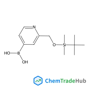 (2-(((TERT-BUTYLDIMETHYLSILYL)OXY)METHYL)PYRIDIN-4-YL)BORONIC ACID
