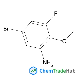 5-BROMO-3-FLUORO-2-METHOXYANILINE