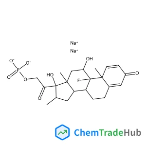 Disodium (11beta,16alpha)-9-fluoro-11,17-dihydroxy-16-methyl-3,20-dioxopregna-1,4-dien-21-yl phosphate