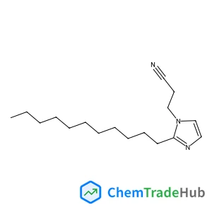 3-(2-Undecyl-1H-imidazol-1-yl)propanenitrile