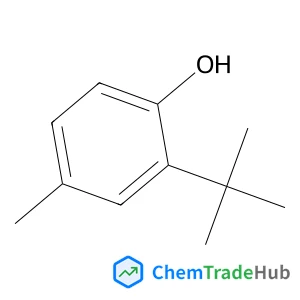 4-Methyl-2-(2-methyl-2-propanyl)phenol