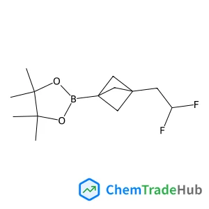 4,4,5,5-Tetramethyl-2-[3-(trifluoromethyl)bicyclo[1.1.1]pent-1-yl]-1,3,2-dioxaborolane