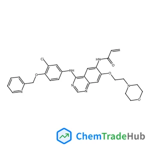 N-(4-{[3-Chloro-4-(2-pyridinylmethoxy)phenyl]amino}-7-[2-(4-morpholinyl)ethoxy]-6-quinazolinyl)acrylamide