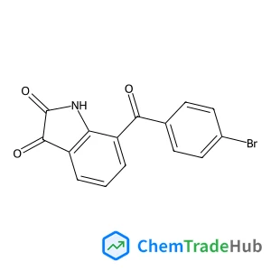 """BROMFENAC IMPURITY (7-(4-BROMOBENZOYL)INDOLINE-2,3-DIONE)"""