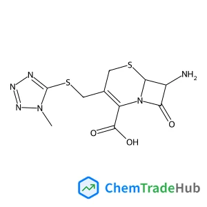 (6R,7R)-7-Amino-3-{[(1-methyl-1H-tetrazol-5-yl)sulfanyl]methyl}-8-oxo-5-thia-1-azabicyclo[4.2.0]oct-2-ene-2-carboxylic acid