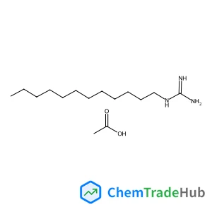 Guanidine, dodecyl-, monoacetate