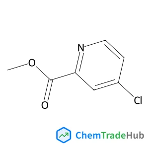 Methyl 4-chloro-2-pyridinecarboxylate structure