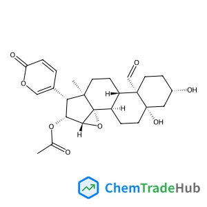 (3beta,5beta,15beta,16beta)-16-Acetoxy-3,5-dihydroxy-19-oxo-14,15-epoxybufa-20,22-dienolide